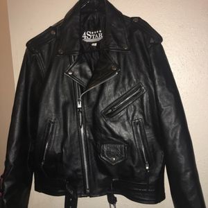 Leather jacket